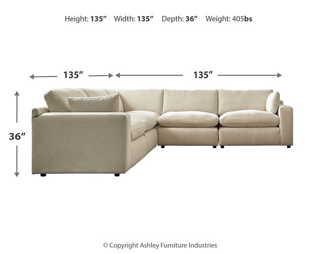 Elyza Sectional - Yulissa Home Furnishings (NJ)