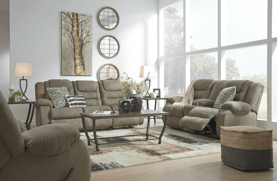 McCade Reclining Loveseat with Console - Yulissa Home Furnishings (NJ)