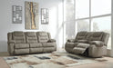 McCade Reclining Loveseat with Console - Yulissa Home Furnishings (NJ)