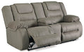 McCade Reclining Loveseat with Console - Yulissa Home Furnishings (NJ)