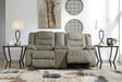 McCade Reclining Loveseat with Console - Yulissa Home Furnishings (NJ)