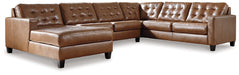 Baskove Sectional with Chaise - Yulissa Home Furnishings (NJ)