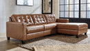 Baskove Sectional with Chaise - Yulissa Home Furnishings (NJ)