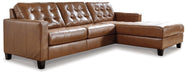 Baskove Sectional with Chaise - Yulissa Home Furnishings (NJ)