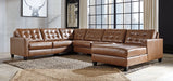 Baskove Sectional with Chaise - Yulissa Home Furnishings (NJ)