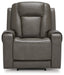 Card Player Power Recliner - Yulissa Home Furnishings (NJ)