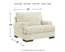 Caretti Oversized Chair - Yulissa Home Furnishings (NJ)