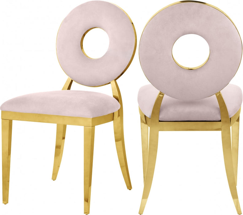 Carousel Velvet Dining Chair