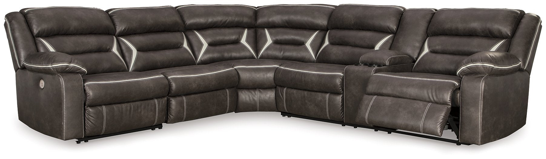 Kincord Power Reclining Sectional - Yulissa Home Furnishings (NJ)