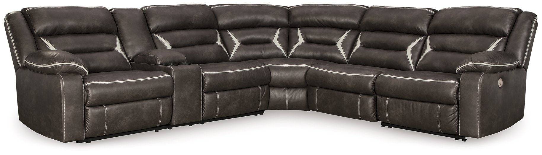 Kincord Power Reclining Sectional - Yulissa Home Furnishings (NJ)