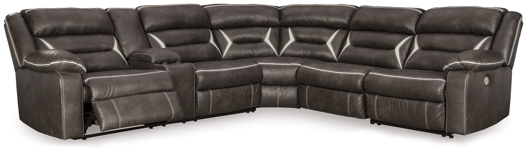 Kincord Power Reclining Sectional - Yulissa Home Furnishings (NJ)