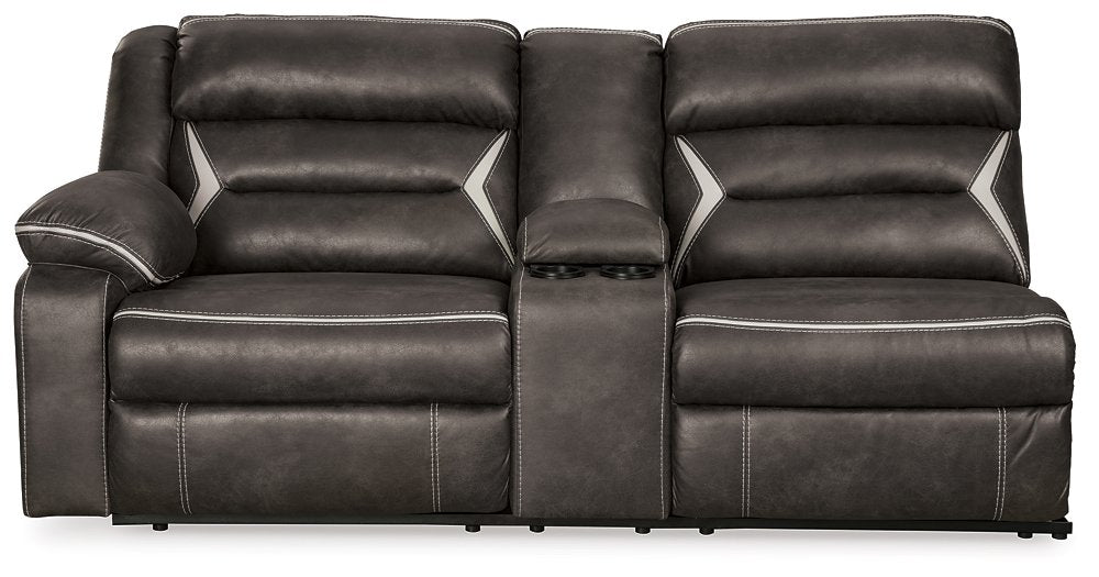 Kincord Power Reclining Sectional - Yulissa Home Furnishings (NJ)