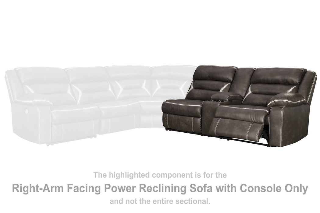 Kincord Power Reclining Sectional - Yulissa Home Furnishings (NJ)