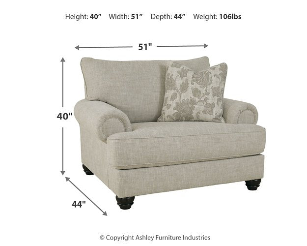 Asanti Oversized Chair - Yulissa Home Furnishings (NJ)