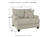 Asanti Oversized Chair - Yulissa Home Furnishings (NJ)