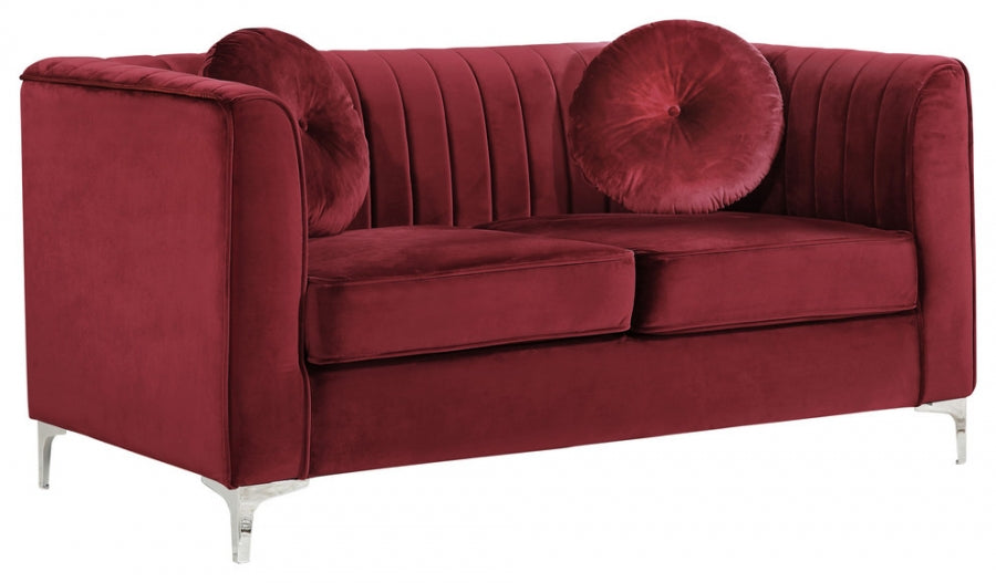 Isabelle Velvet Loveseat SKU: LO0007