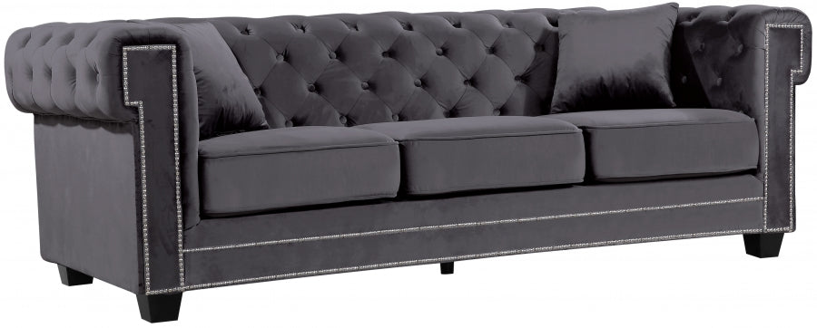 Bowery Velvet Sofa