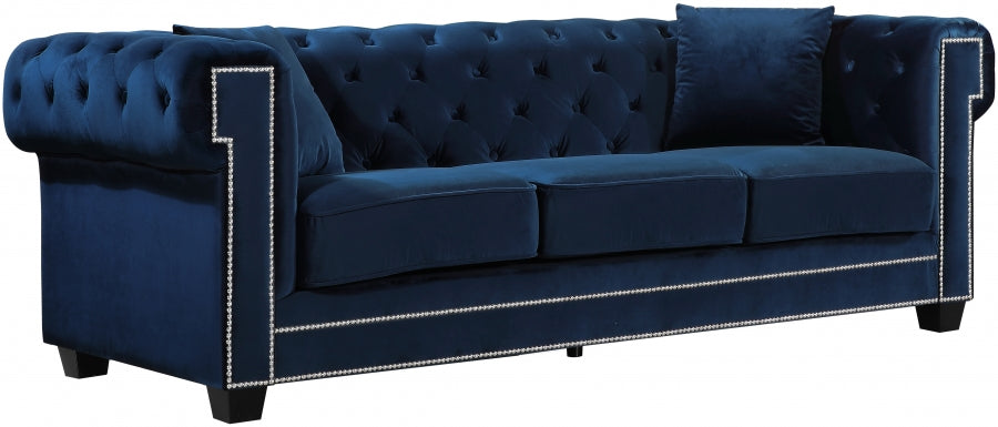 Bowery Velvet Sofa