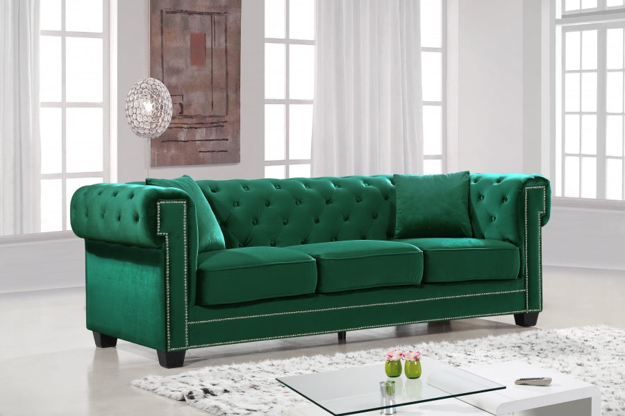 Bowery Velvet Sofa