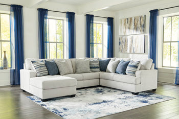 Lowder Sectional with Chaise - Yulissa Home Furnishings (NJ)