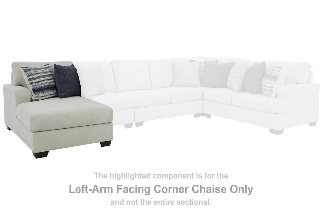 Lowder Sectional with Chaise - Yulissa Home Furnishings (NJ)