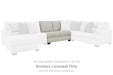 Lowder Sectional with Chaise - Yulissa Home Furnishings (NJ)