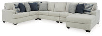 Lowder Sectional with Chaise - Yulissa Home Furnishings (NJ)