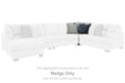 Lowder Sectional with Chaise - Yulissa Home Furnishings (NJ)