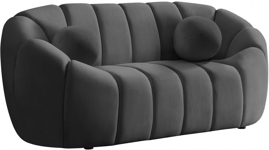 Elijah Velvet Loveseat SKU: LO0004