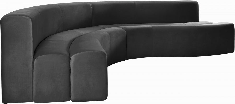 CURL VELVET 2PC. SECTIONAL SKU: SE0010