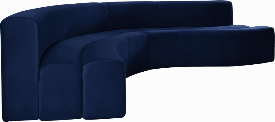 CURL VELVET 2PC. SECTIONAL SKU: SE0010