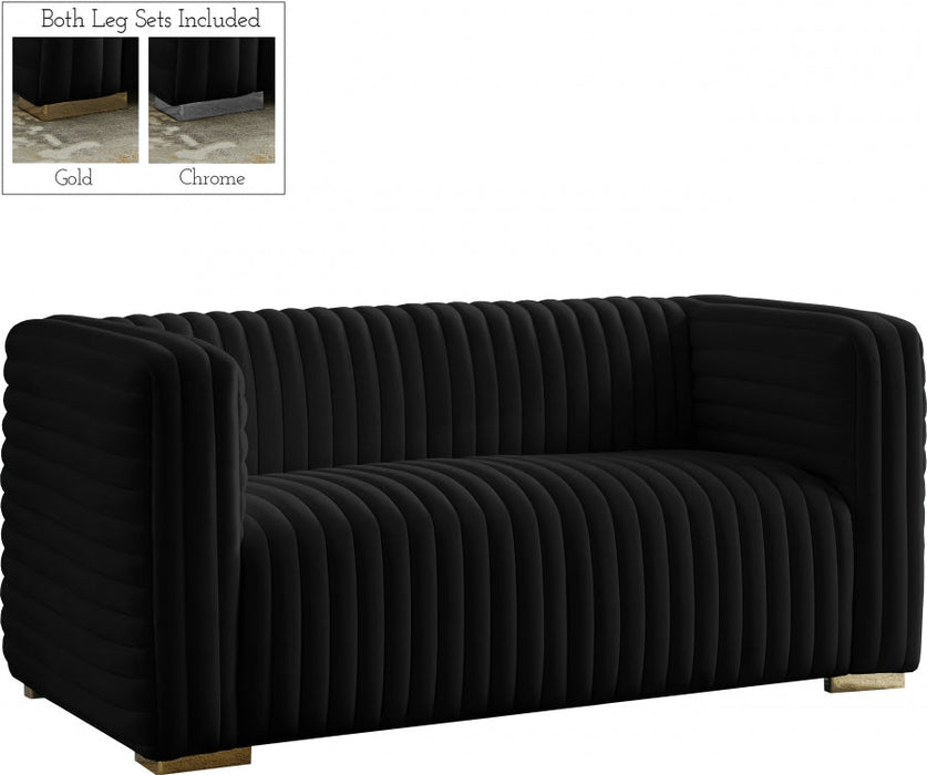 Ravish Velvet Loveseat SKU: LO00016