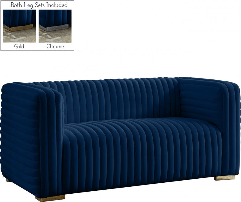 Ravish Velvet Loveseat SKU: LO00016