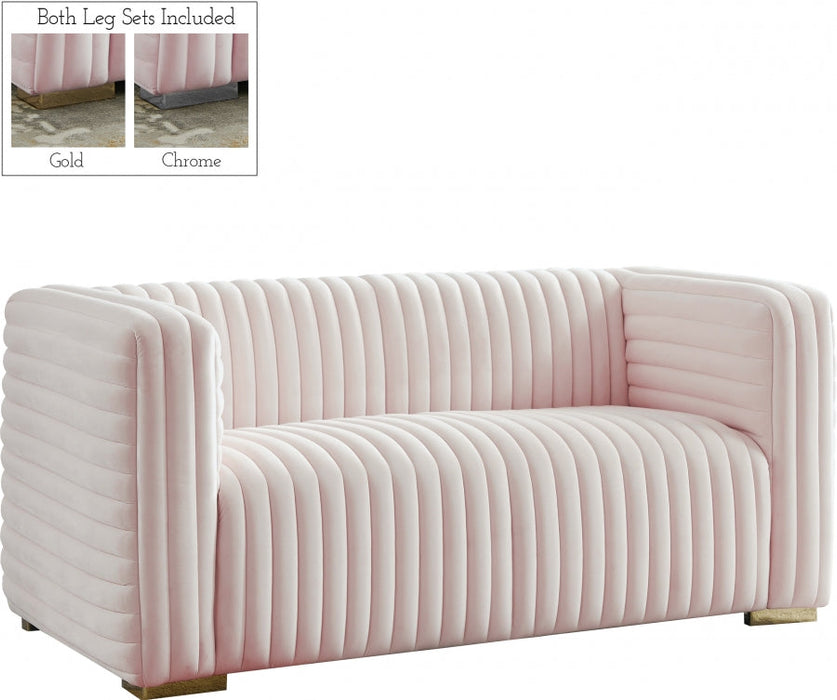 Ravish Velvet Loveseat SKU: LO00016