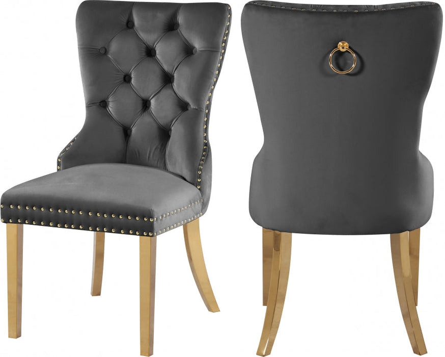 Carmen Velvet Dining Chair