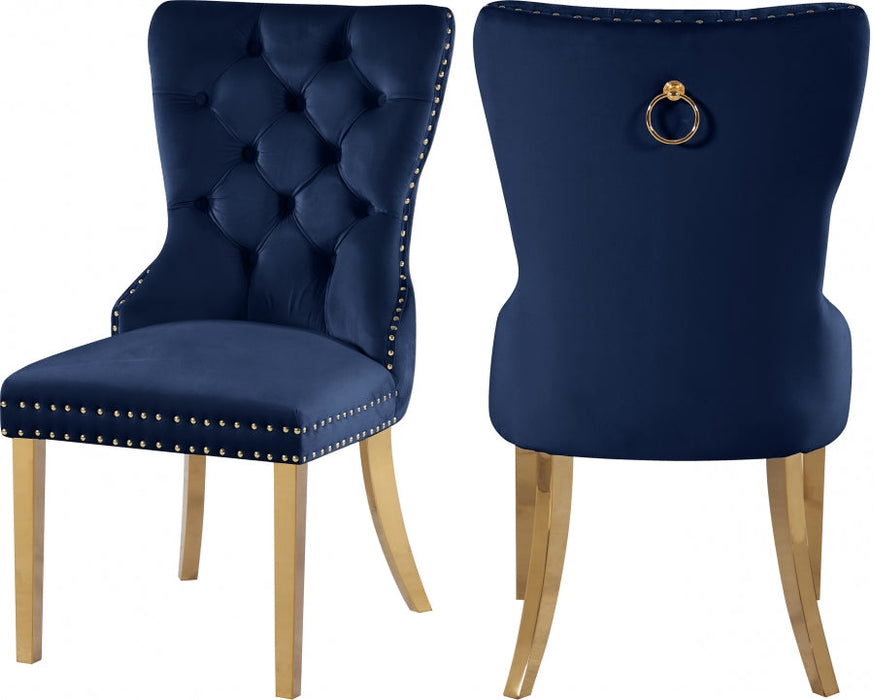 Carmen Velvet Dining Chair