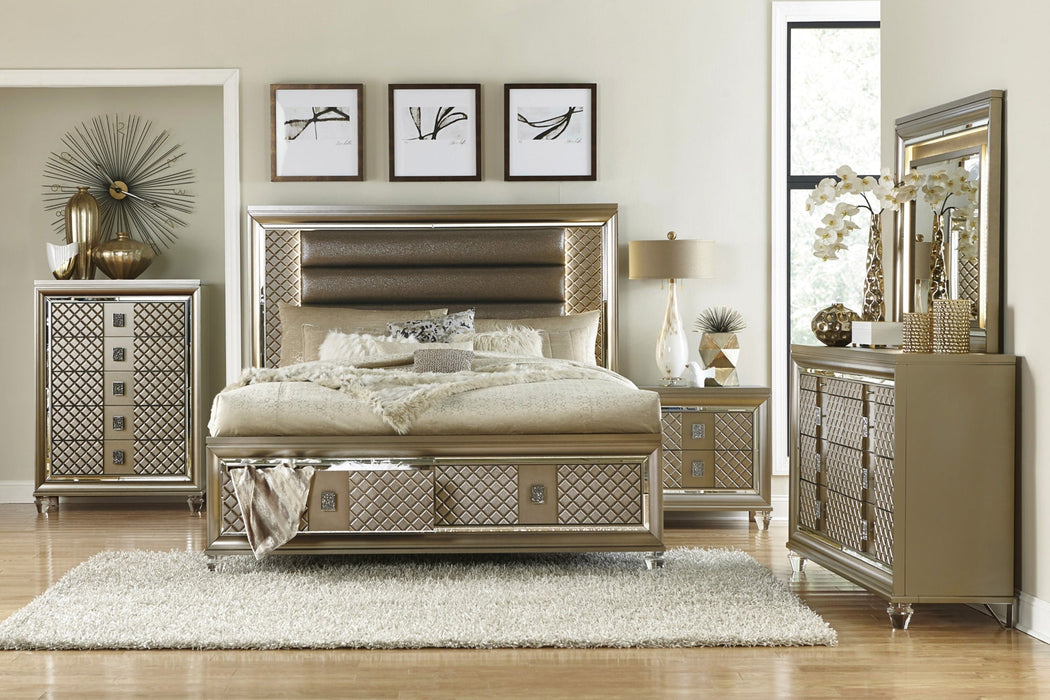 1515 Bedroom-Loudon Collection  Bedroom Set SKU: BS0002