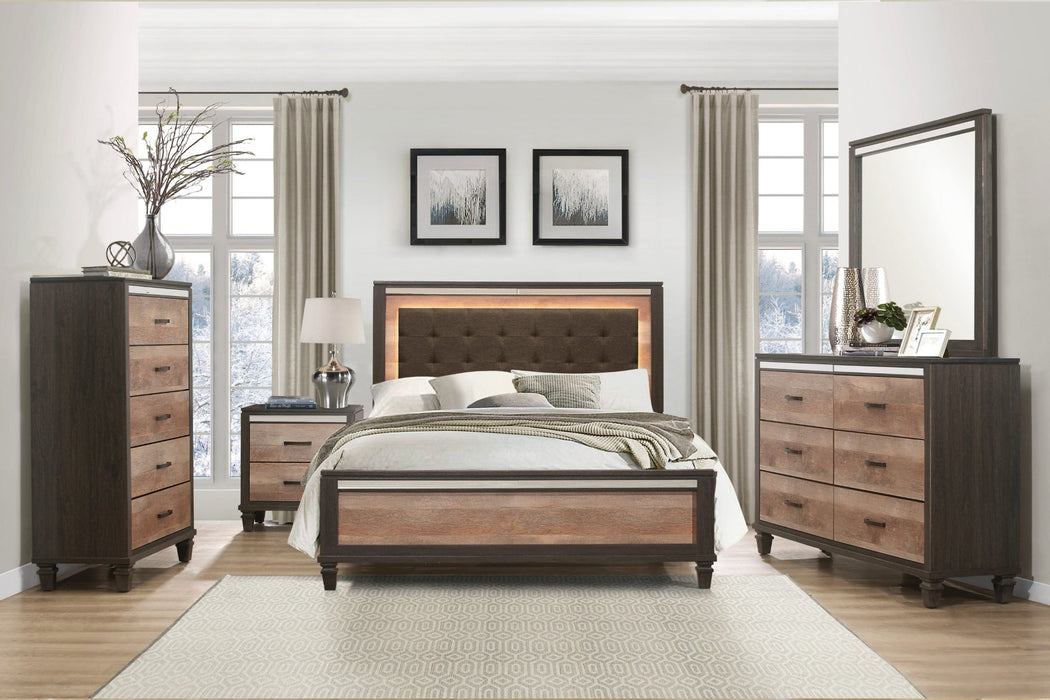 1518 Bedroom-Danridge Collection Bedroom Set SKU: BS0003