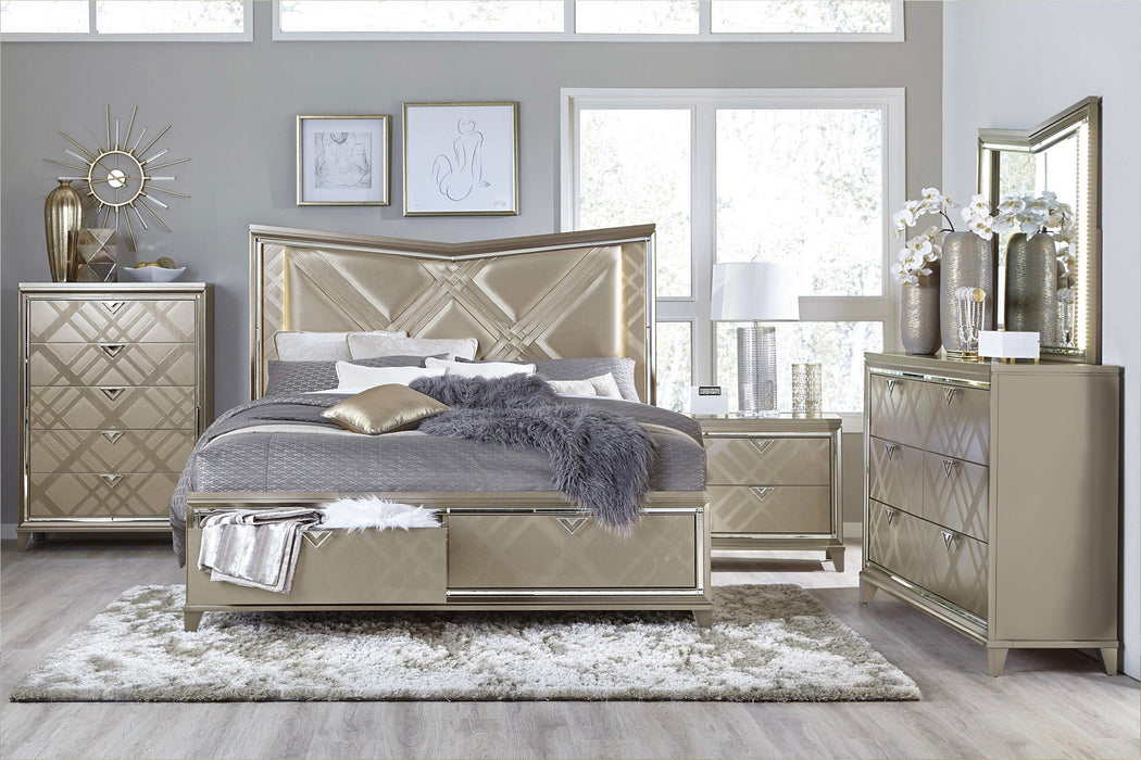 1522 Bedroom-Bijou Collection Bedroom Set SKU: BS0004