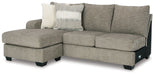 Creswell 2-Piece Sectional with Chaise - Yulissa Home Furnishings (NJ)