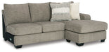 Creswell 2-Piece Sectional with Chaise - Yulissa Home Furnishings (NJ)