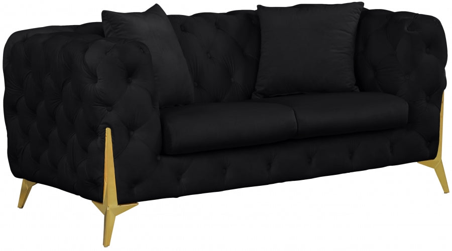 Kingdom Velvet Loveseat SKU: LO0009