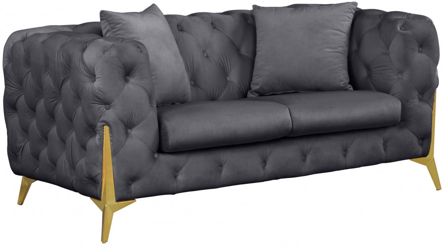 Kingdom Velvet Loveseat SKU: LO0009