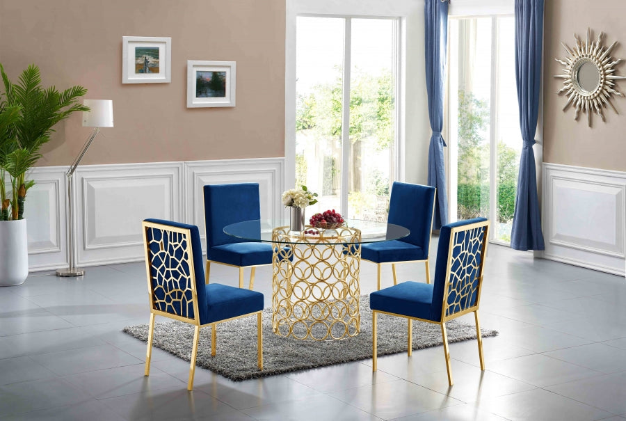 Opal Velvet Dining Chair