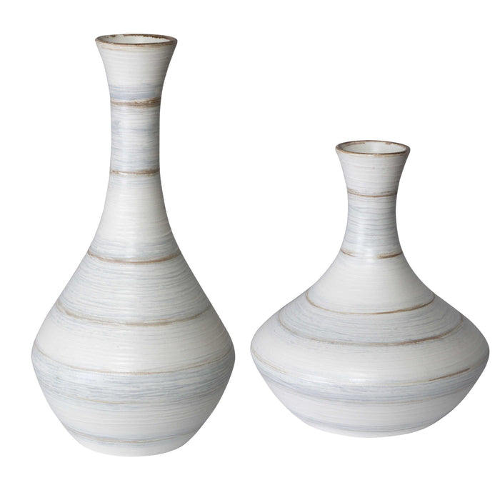 POTTER VASES, S/2