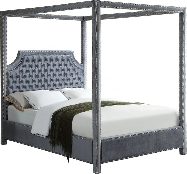 Rowan Velvet Bed SKU: BE00014