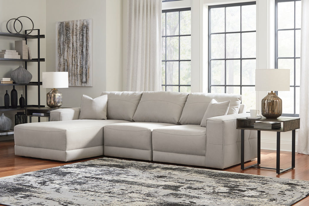 Next-Gen Gaucho 3-Piece Sectional Sofa with Chaise - Yulissa Home Furnishings (NJ)