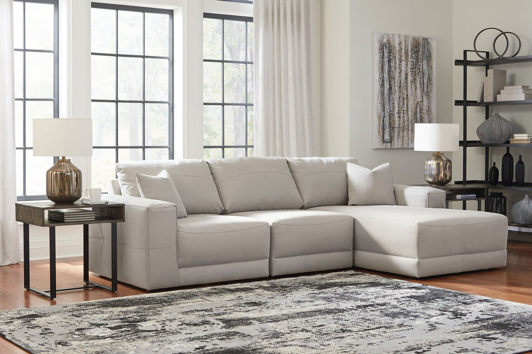 Next-Gen Gaucho 3-Piece Sectional Sofa with Chaise - Yulissa Home Furnishings (NJ)