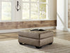 Keskin Oversized Accent Ottoman - Yulissa Home Furnishings (NJ)