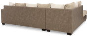 Keskin 2-Piece Sectional with Chaise - Yulissa Home Furnishings (NJ)